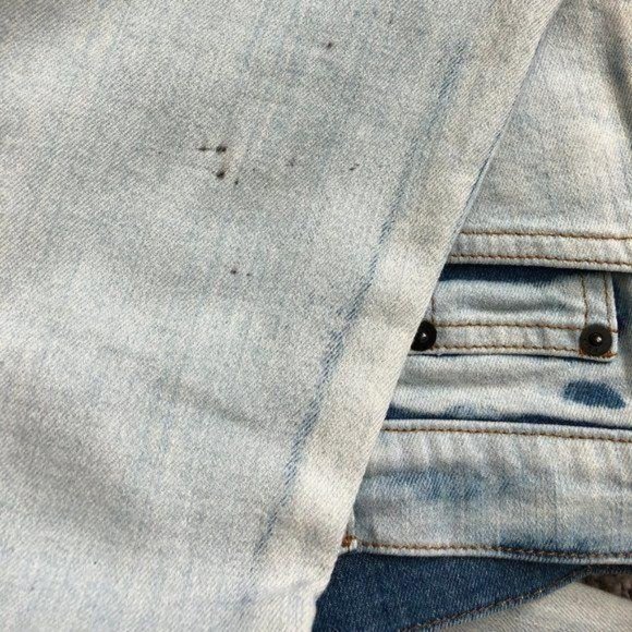 Proenza Schouler PS-J2 Acid Wash Jeans Skinny Ligh - Picture 9 of 10